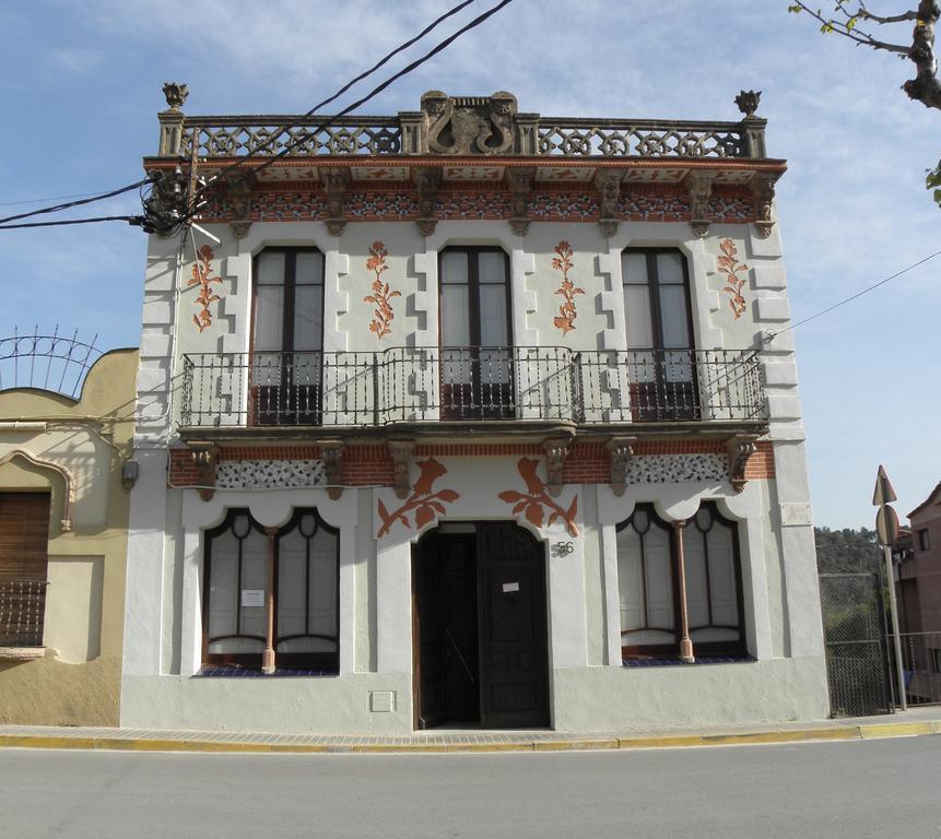 Hostal Cal Pla Sant Llorenc Savall Eksteriør bilde