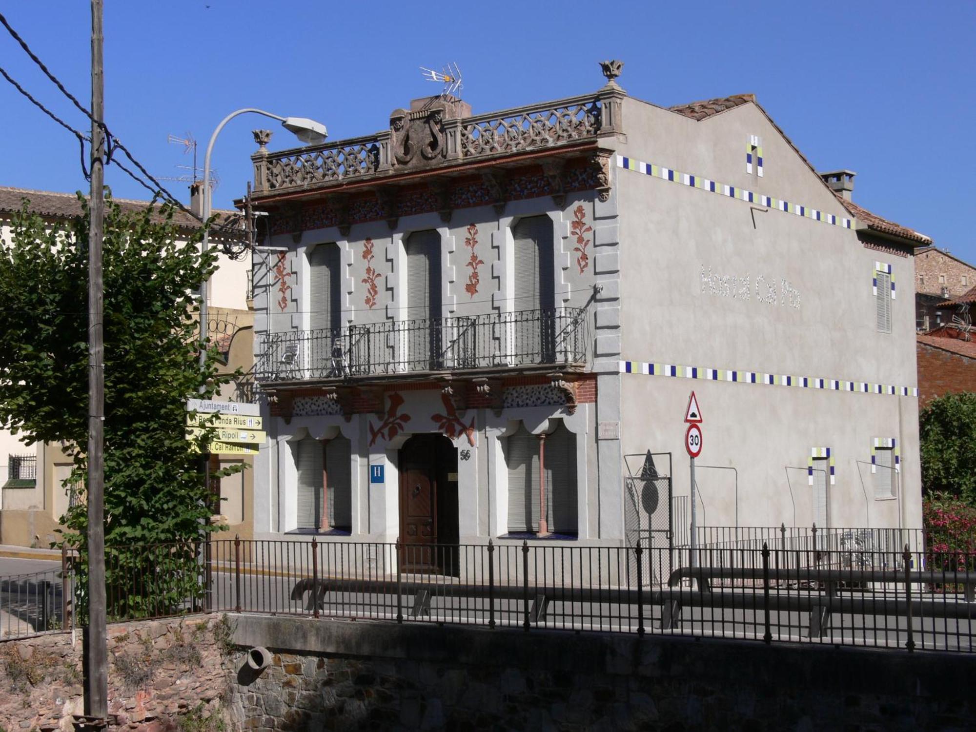 Hostal Cal Pla Sant Llorenc Savall Eksteriør bilde
